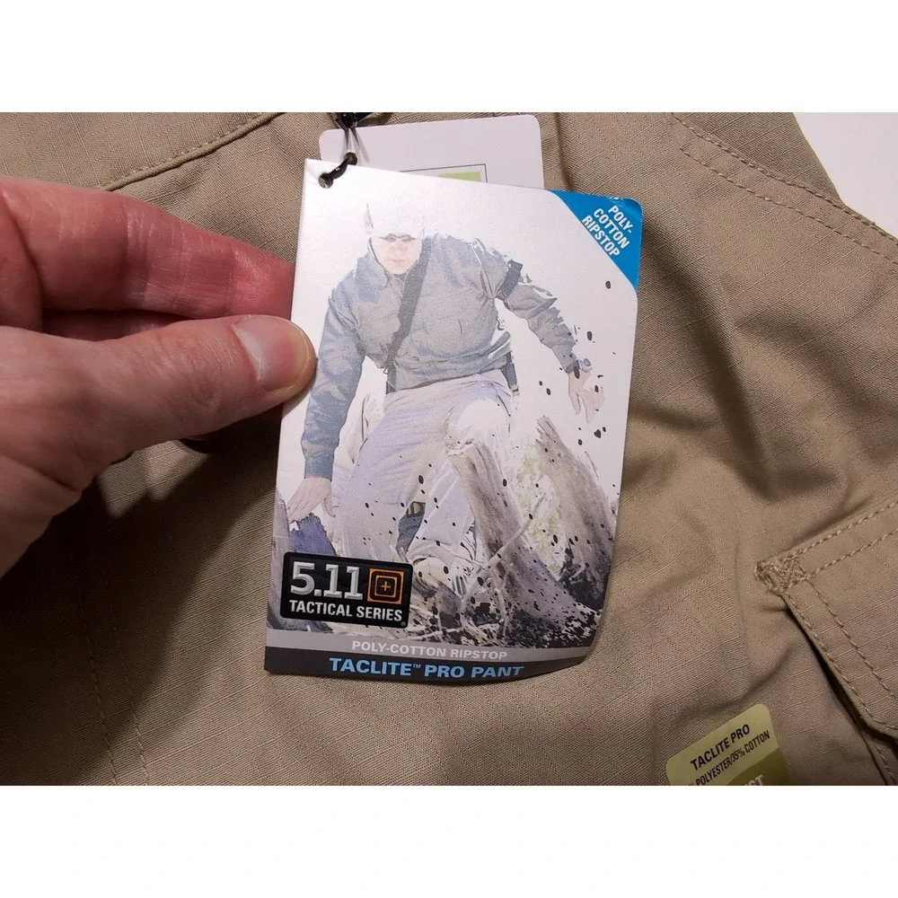 511 TACTICAL Men's Taclite Pro Pants TDU Canvas 74273 Khaki Beige ~ 38 x 30